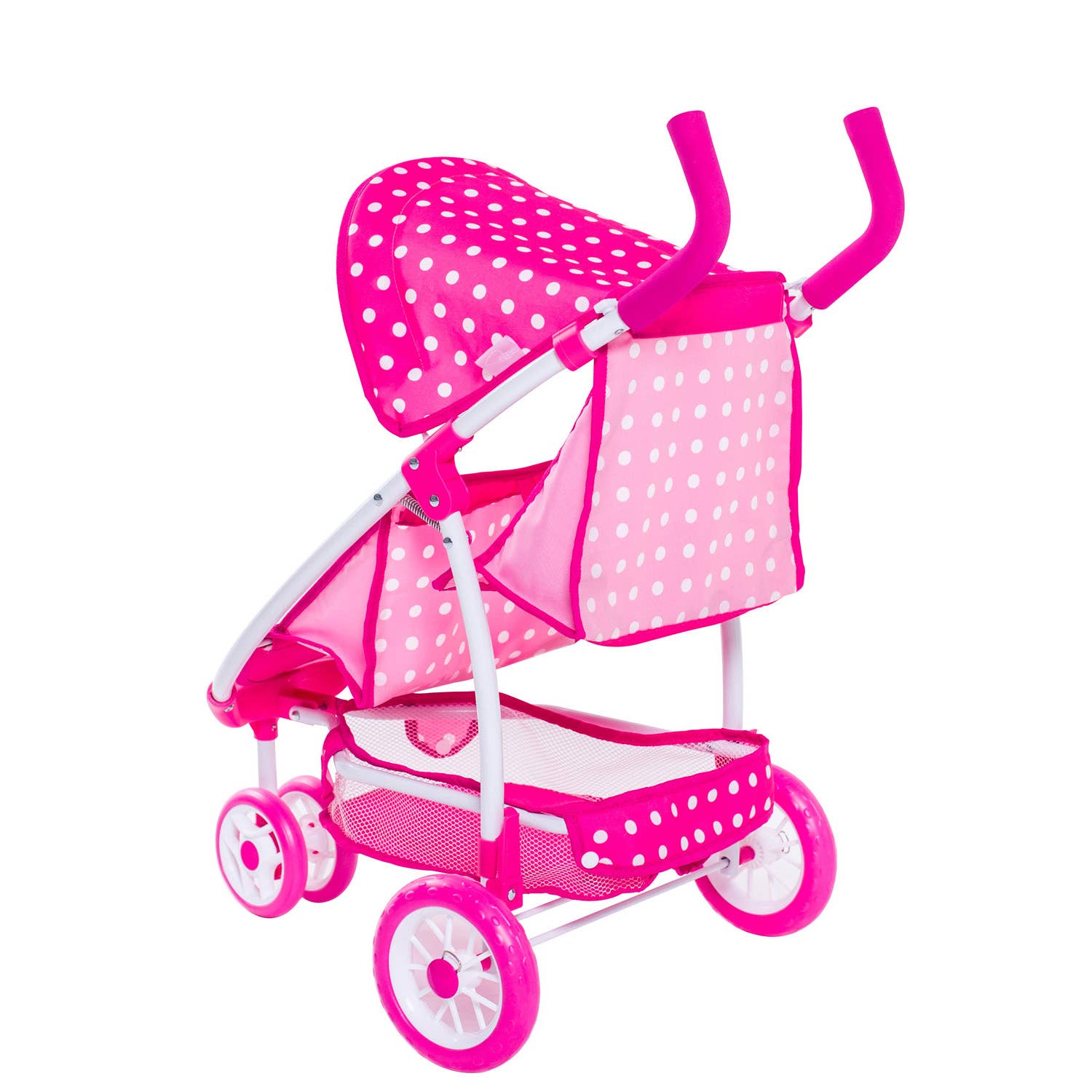 Roma - Vendita all'ingrosso Passeggino per bambole - Bambini - Carrozzina Tandem Roma Dotty3