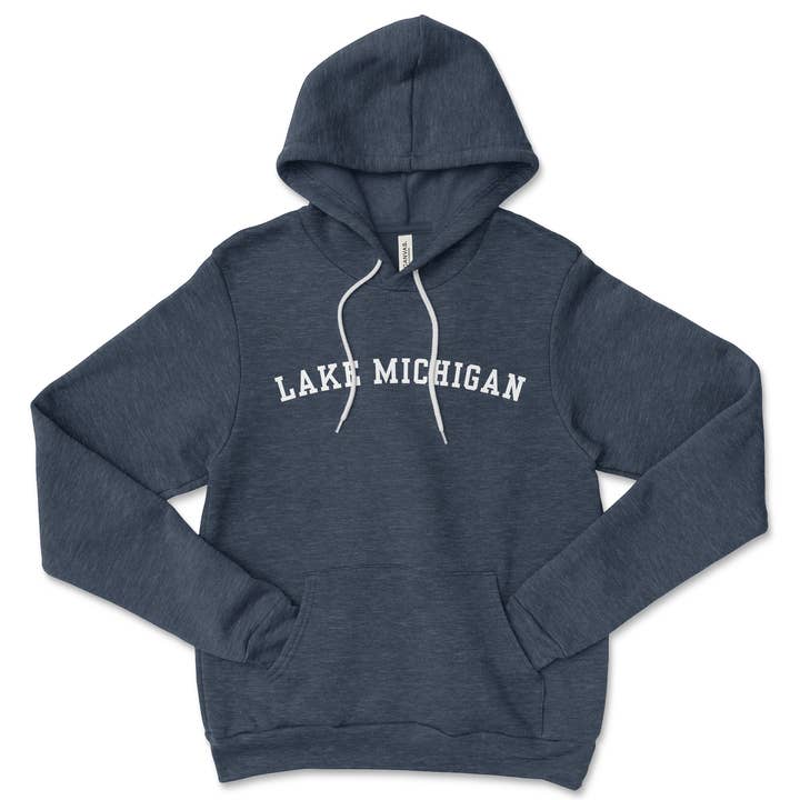 Lake Michigan - Hooded Sweatshirt for wholesale by Mistakes on The Lake