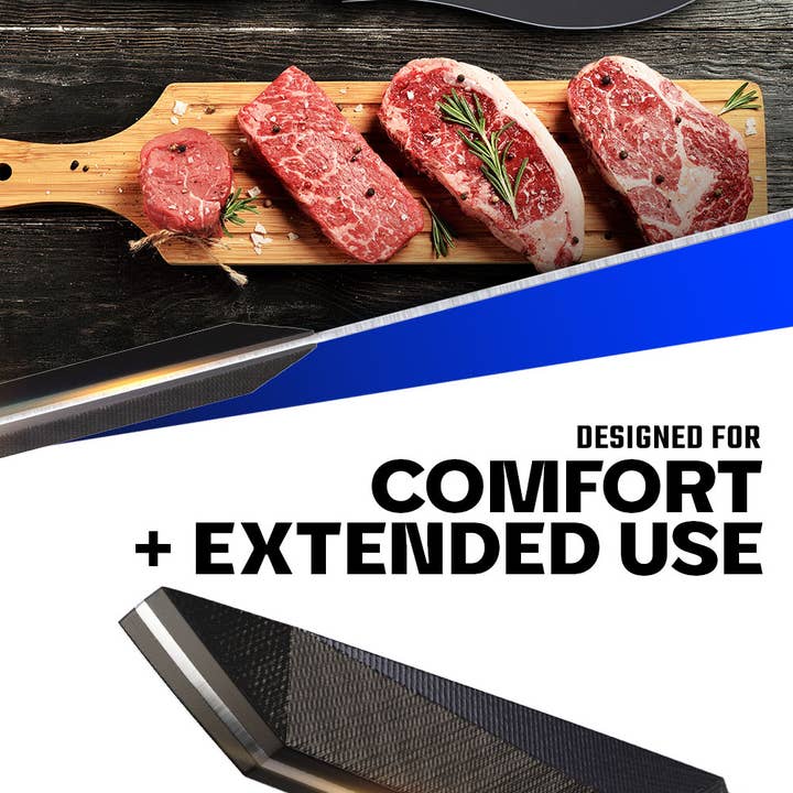 Dalstrong - Wholesale Kitchen/Utility Knife - Chef's-Cleaver Hybrid "Barong" Knife 7" | Shadow Black Series | NSF Certified | Dalstrong ©4