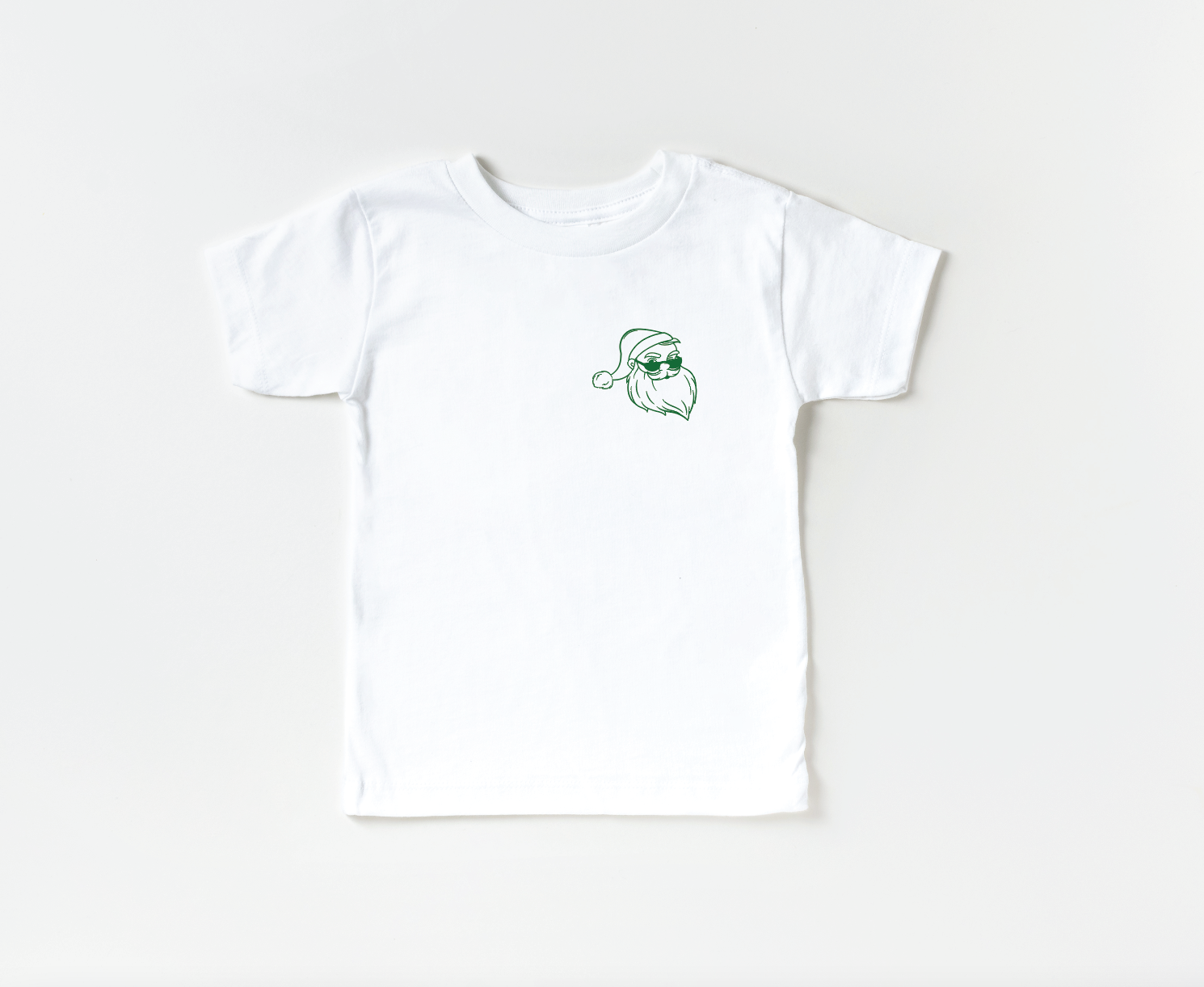 SBG Co. - Wholesale Screen Printed T-Shirt - Kids - Cool Santa Pocket Style Tee1