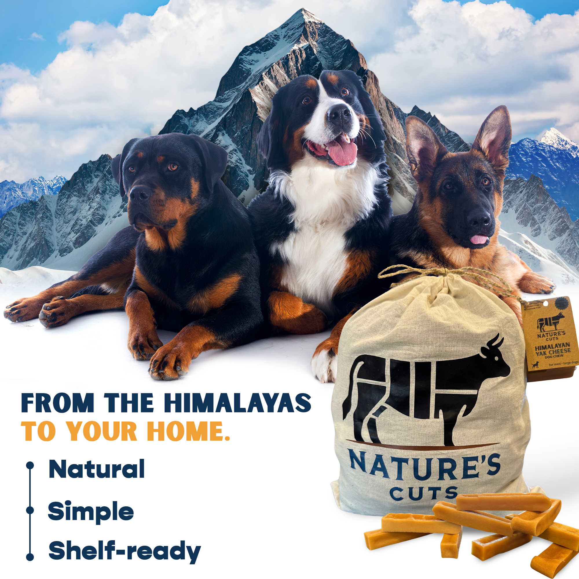 Mighty Chewz - Wholesale Pet Treats - Dog - Medium Yak Cheese w/ Tag ($3.56/ Stick)7