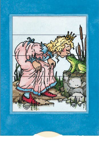 Curiosi – wholesale Everyday greeting card – Living Card “Frog Prince”1