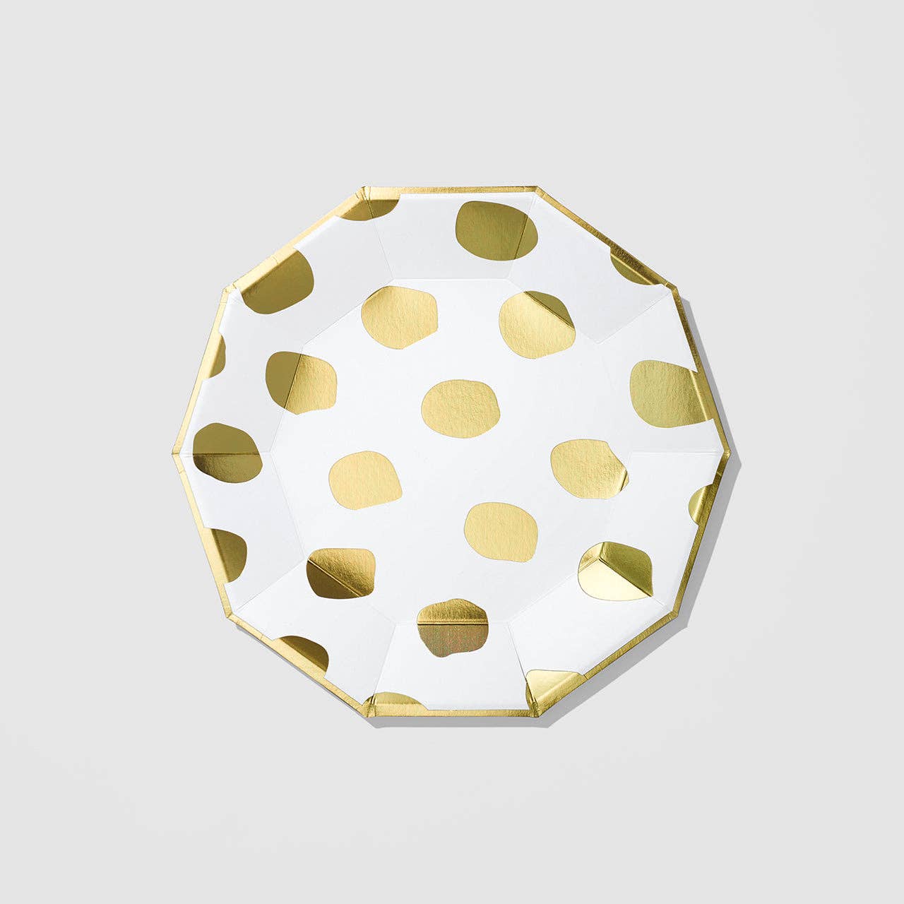 Coterie Party Supplies - Wholesale Disposable Plate - Brushstroke Large Plates (10 per pack)0