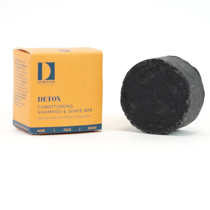 DETOX Multi-Tasking Conditioning, Shampoo & Shave Bar for wholesale by Disruptor London