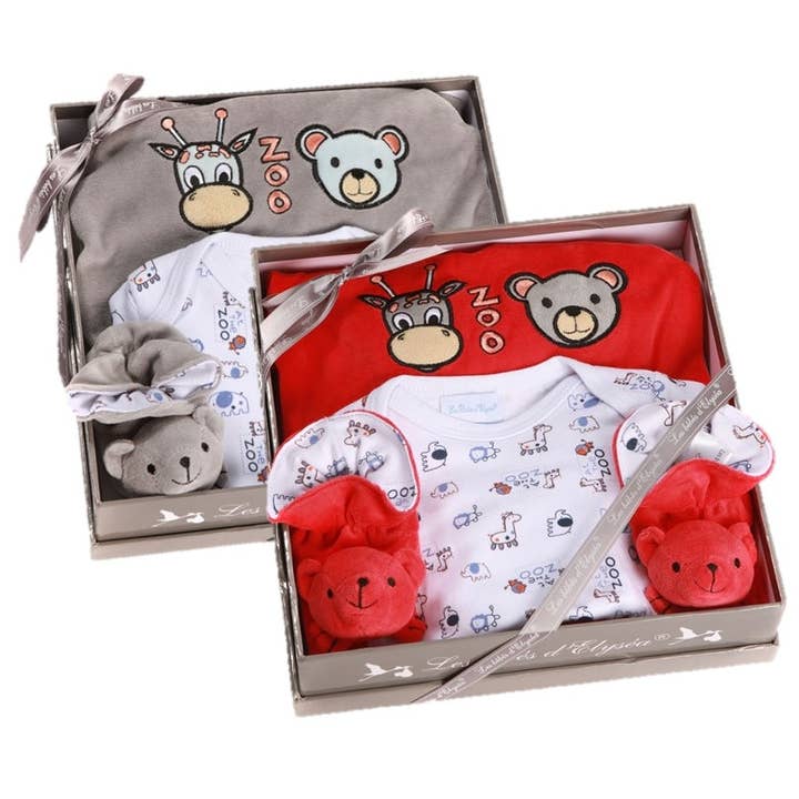 Cofanetti Nascita ZOO (da 12) per la vendita all'ingrosso da parte di Les Bebes d'Elysea