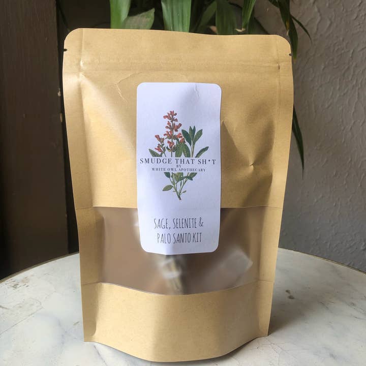 Smudge that Sh*t! for wholesale by White Owl Apothecary