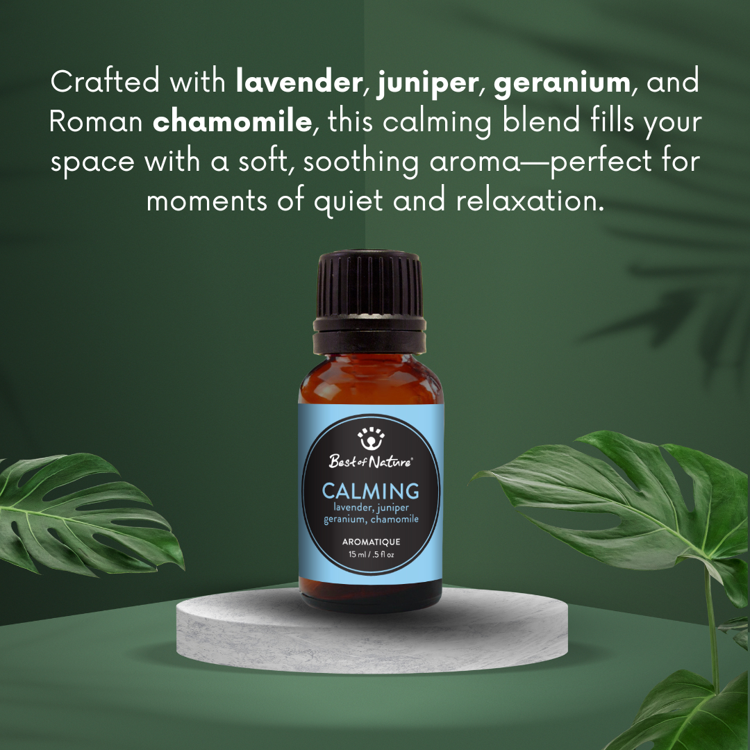 Best of Nature - Wholesale Essential Oil - Calming Aromatique - Essential Oil Blend - 15ml / 100ml1