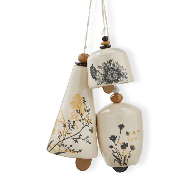 tag - Wholesale Bell - Let It Bee Bell Assortment Set of 3 - Multi