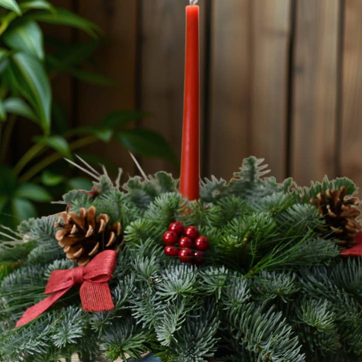 Champion Greens Forest farm - Wholesale Christmas Decoration - Pine Berry Glow Centerpiece1
