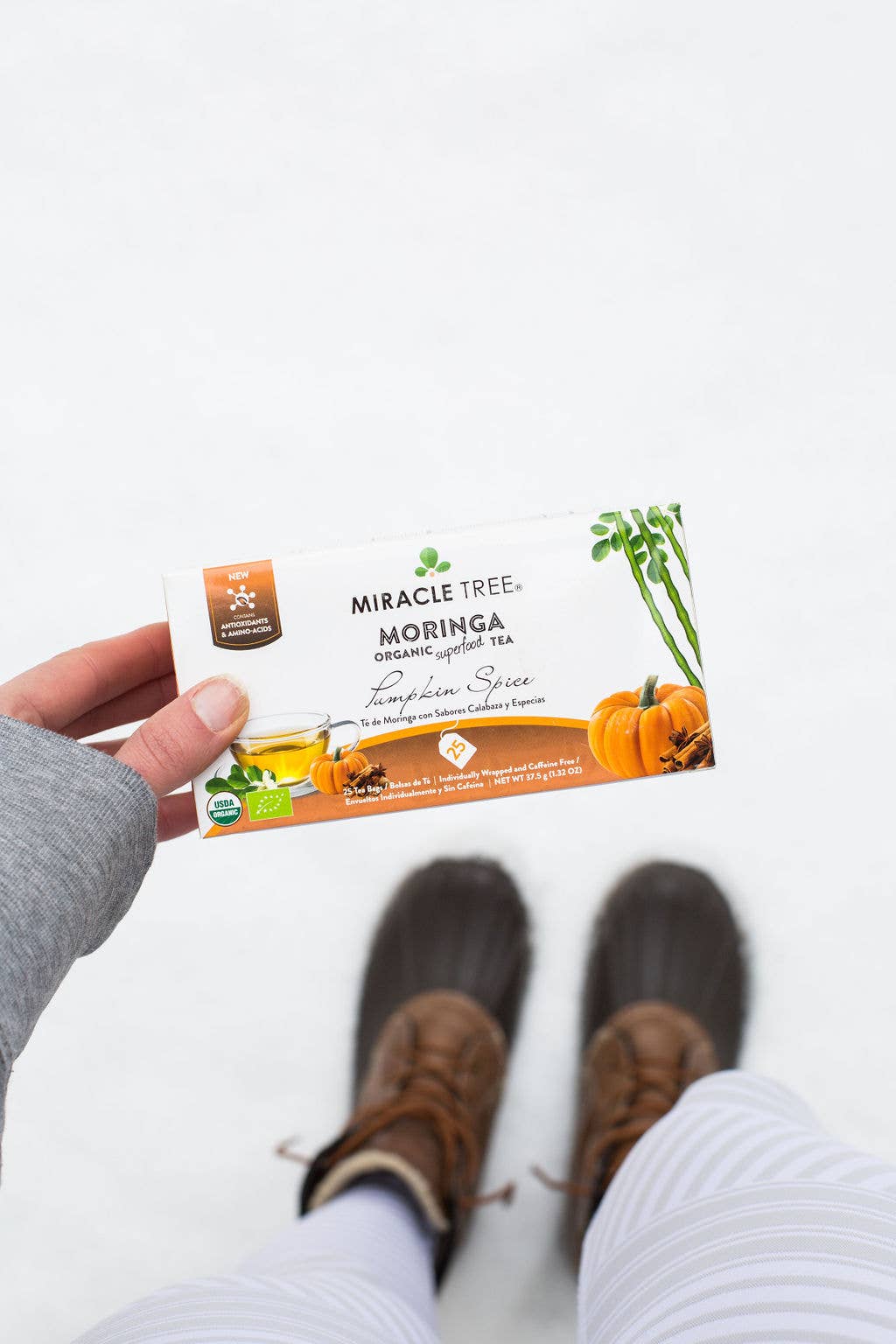 Miracle Tree - Wholesale Tea Bags - Organic Moringa Tea: Pumpkin Spice7