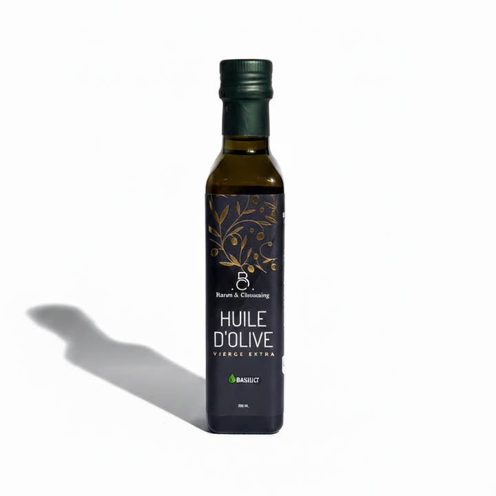 Aceite de Oliva Virgen Extra con Albahaca – 250 ml para venta al por mayor de Baron & Chassaing