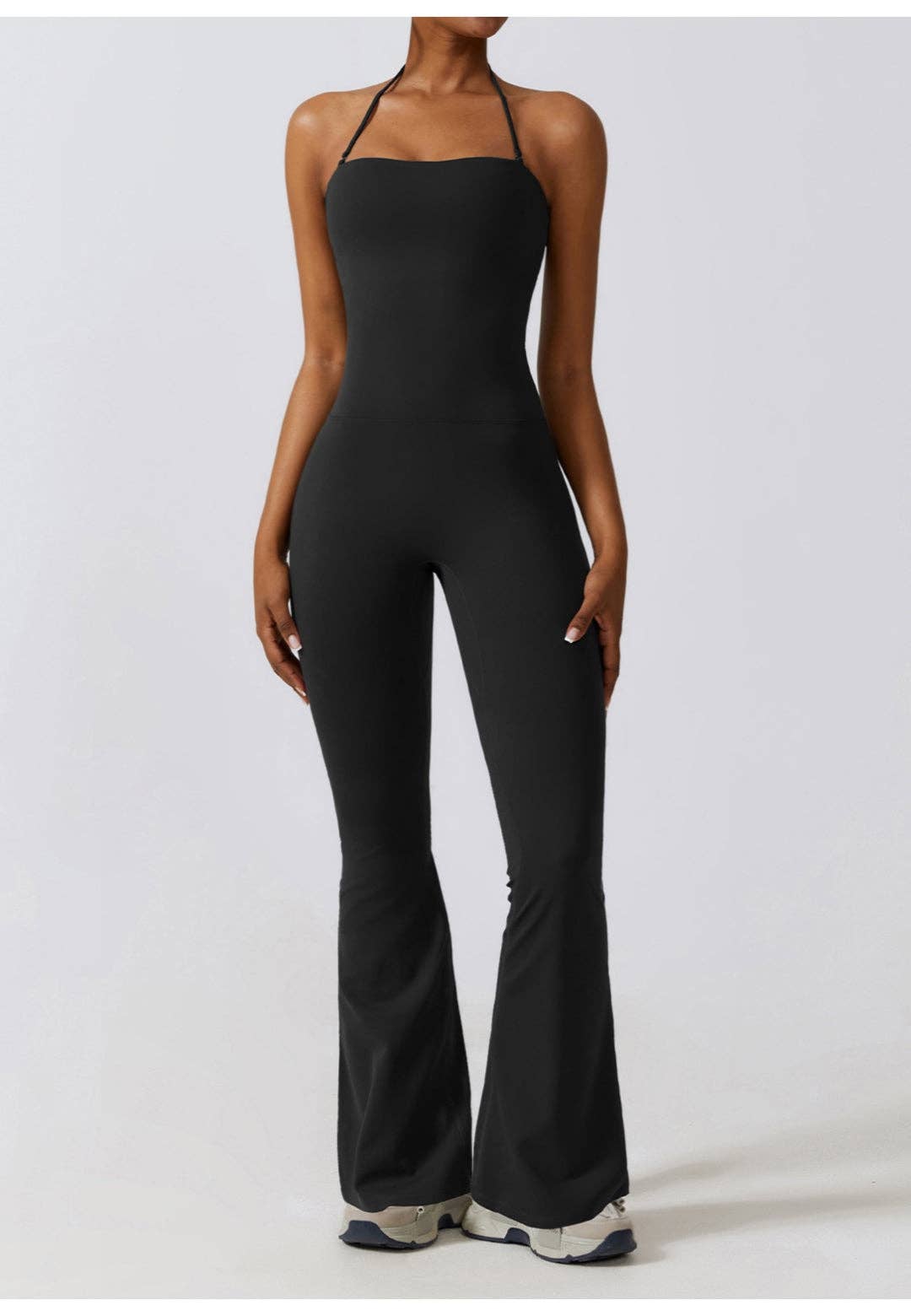 Active by Anna-Kaci - Wholesale Athletic/Lounge Leggings - Women's - Shirred High Waist Flared Leggings17