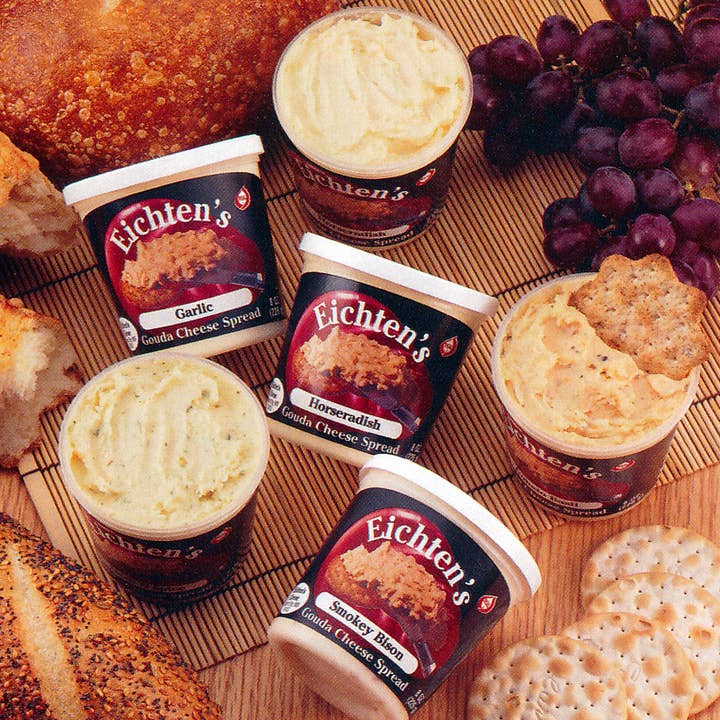 Eichtens Cheese - Wholesale Cheese - Smoked Gouda Cheese Spread 8 oz0