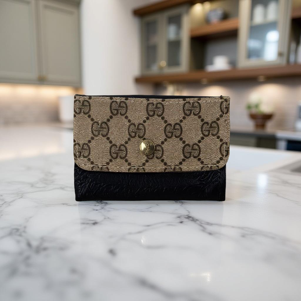 Beaudin - Wholesale Wallet - Women's - Tessa Wallet In Leather | Upcycled Gucci & LV4