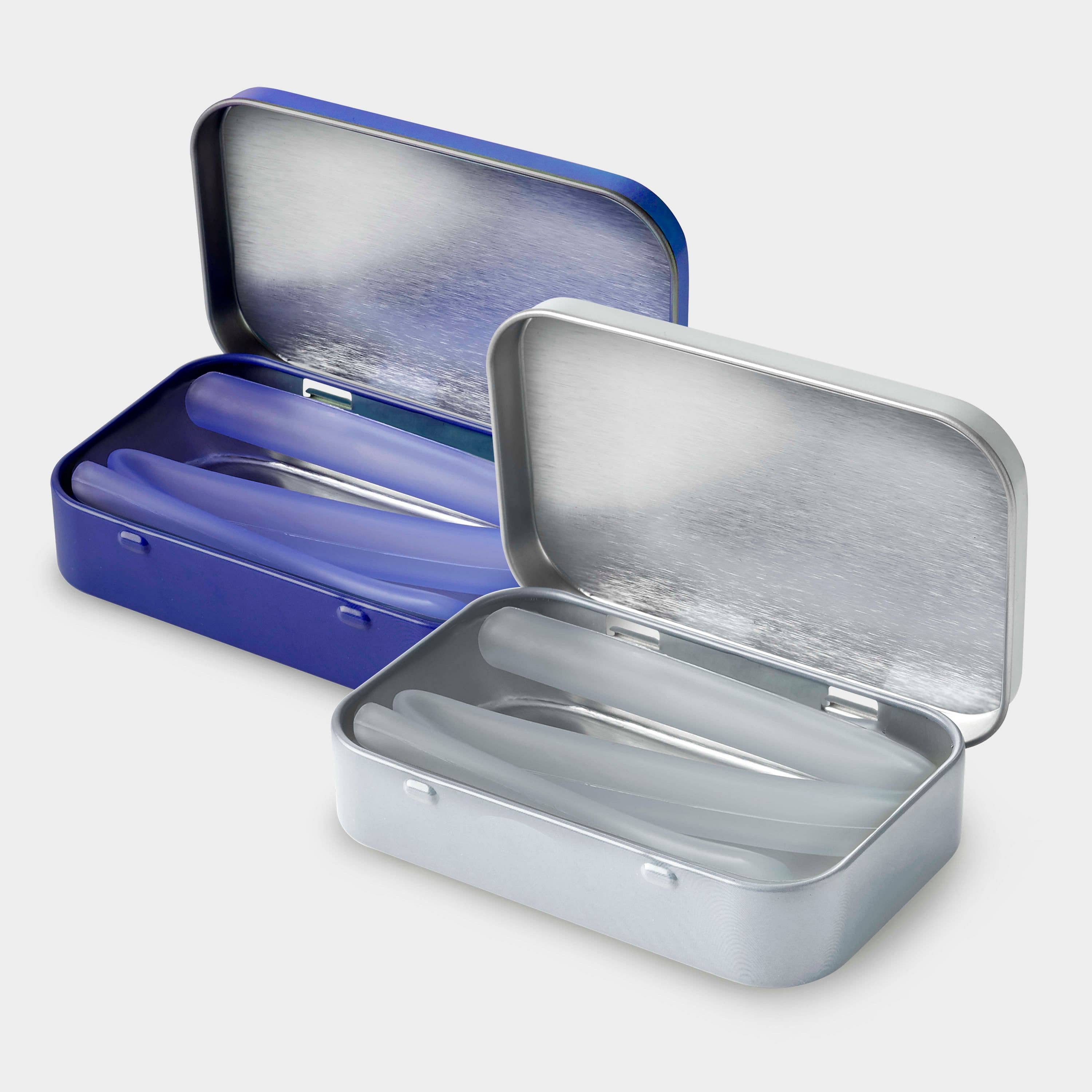 GoSili – wholesale Sugrör – GoSili® 10.75 ”silikon sugrör, miljövänliga återanvändbara mjuka hopfällbara sugrör med resväska, extra lång, 2pk7