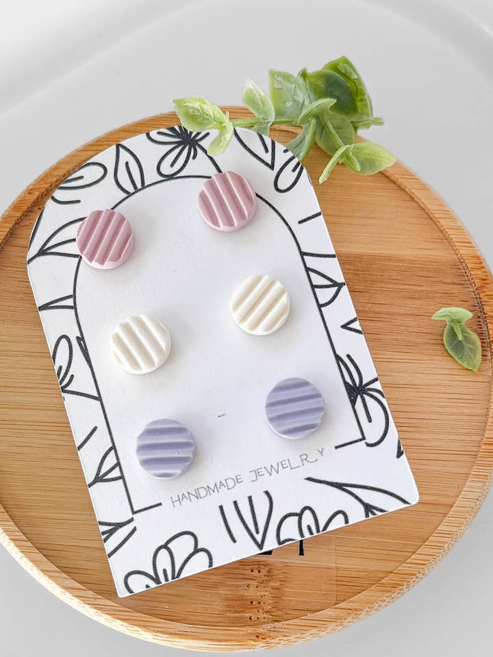 Suzy Round Studs S for wholesale by SuzyMe