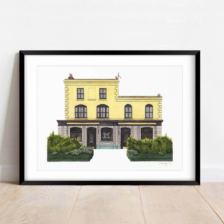 Camberwell - The Sun pub - Impression giclée (sans cadre) pour la vente par Ana Gallego Illustrations