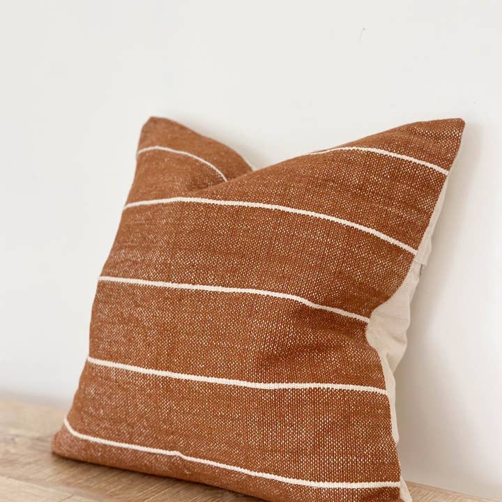 Ellenvale Trade – wholesale Throw pillow cover – India Luxe Cotton Cushion Cover 2 Sizes – Rust0