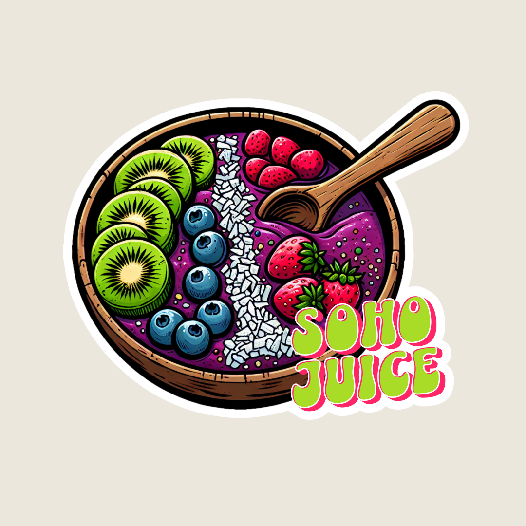 Shoreline Summit - Vente Autocollant - Autocollant Souvenir Bol de Smoothie Açaï1