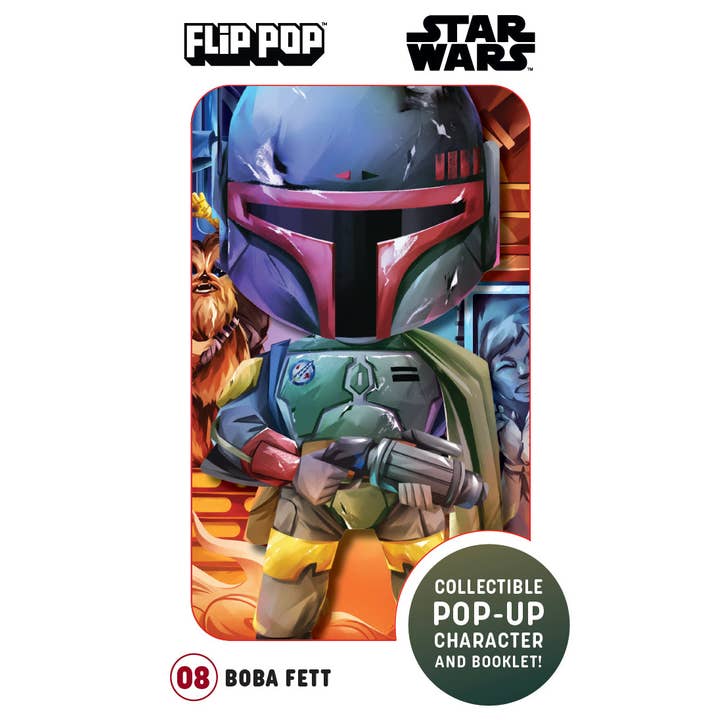 Star Wars Flip Pop : Boba Fett (figurine éphémère et livret) pour la vente par Insight Editions - #1 Pop Culture Publisher