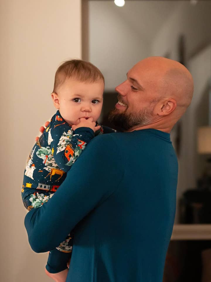 Riley & Rett - Wholesale Jumpsuit - Baby - North Pole Express Convertible Zippee - Restock2