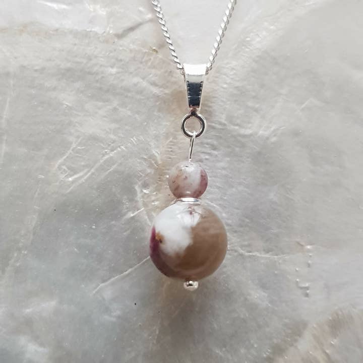 Rosafarbener Turmalin aus 925er Silber für den Großhandel von les secrets de Louisette