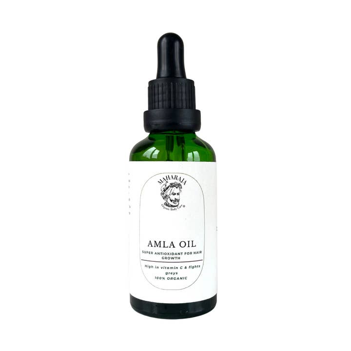 Organic Cold-Pressed Amla Oil - Hair Growth & Repair for wholesale by Maharaja Organic Body Care