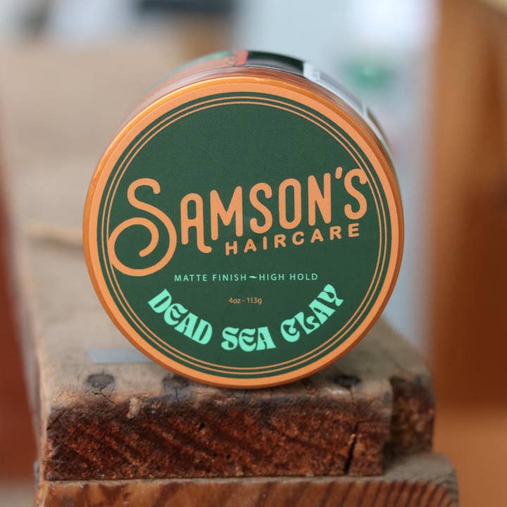 Samson’s Haircare - Wholesale Hair Texture Balm/Paste/Pomade - Dead Sea Clay1