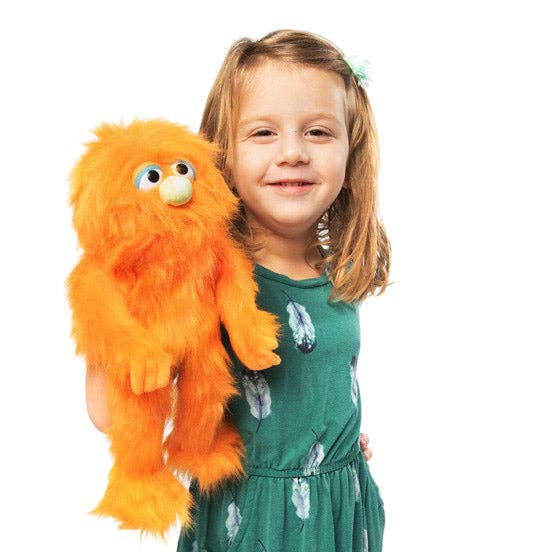 Silly Puppets - Wholesale Puppet - Kids & Baby - Silly Puppets Monster, Orange (14")