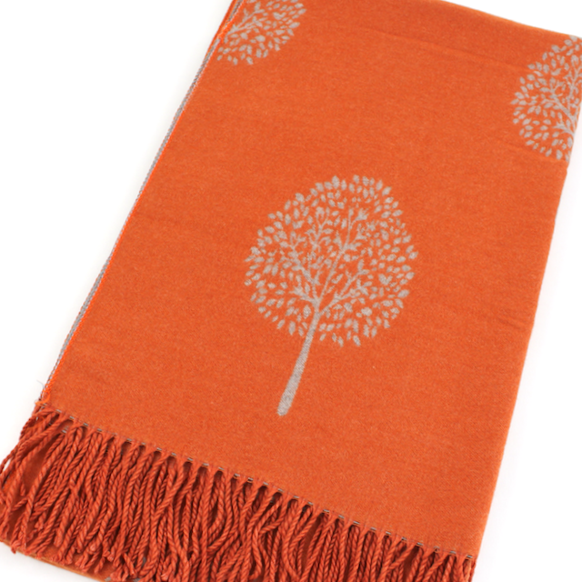 Pretty Persuasions - Wholesale Scarf - Unisex - JC21153 World Tree Reversible Scarf5