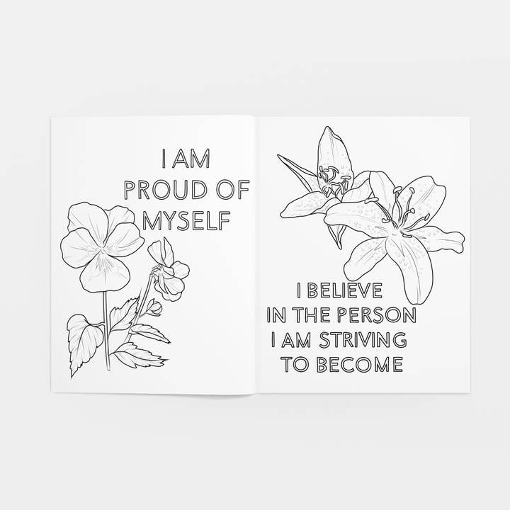 Luck and Lavender Studio - Wholesale Kleurboek - Volwassene - Je tuin laten groeien: een kleurboek voor zelfzorg4