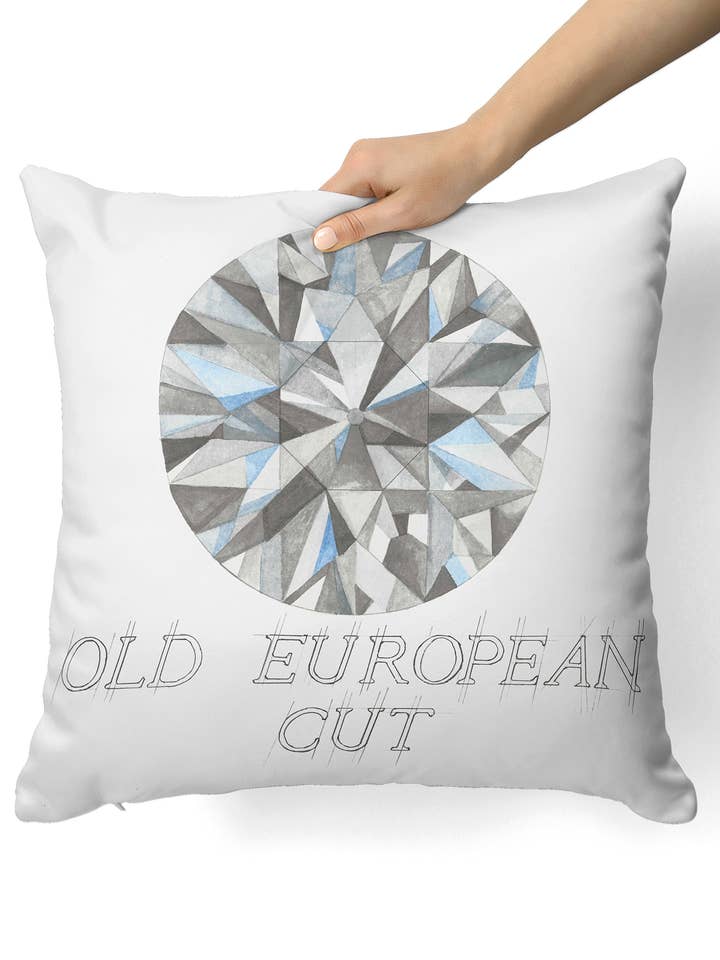 Old European Cut Diamond Pillow for wholesale by Juler's Row