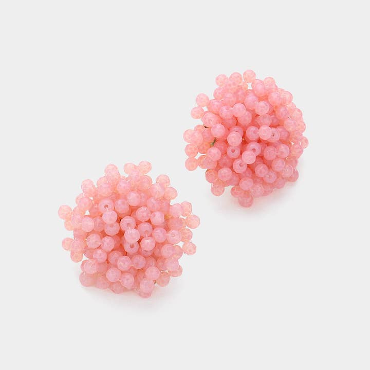 Sensibling Corp. - Wholesale Stud/Post Earrings - Faceted Beaded Earrings6