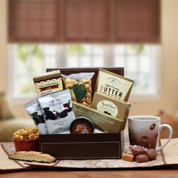 Gift Basket Drop Shipping - Wholesale Gift Box - Coffee Break Gift Box