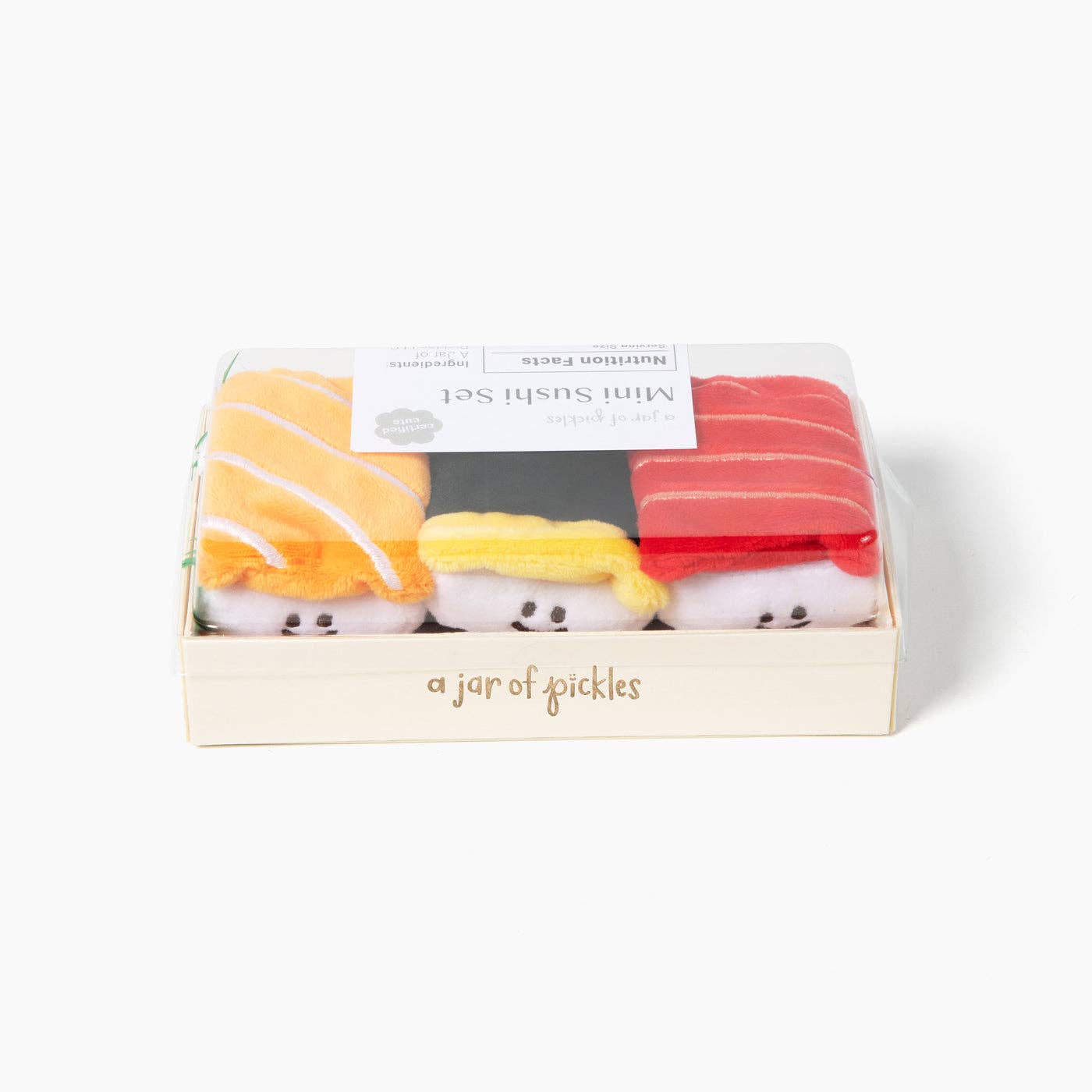 A Jar Of Pickles - Wholesale Stuffed/Plush Toy - Kids & Baby - Mini Sushi Plushie Set3