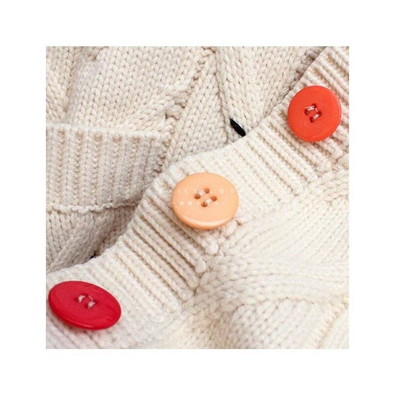 OceanusSwim - Vendita all'ingrosso Cardigan - Donna - Cardigan ampio ricamato alla moda e versatile3