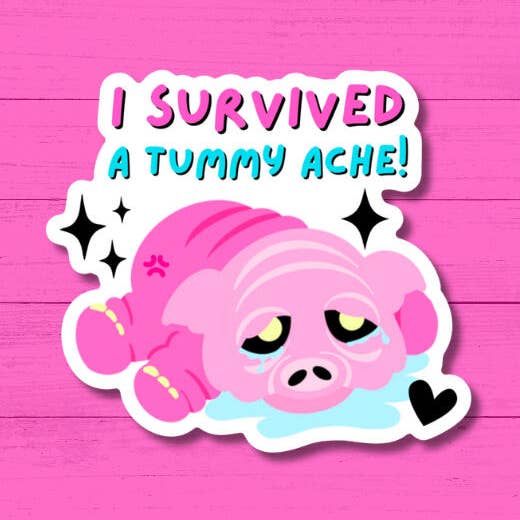 Squonk Buikpijn Cryptid Vinyl Sticker (Kopie) voor wholesale door The Frog Shop