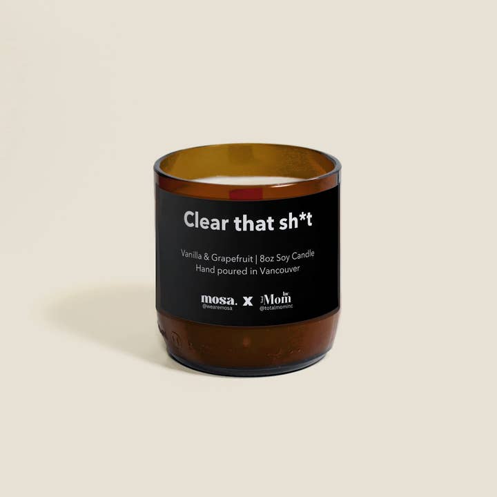 Mosa - Wholesale Jar/Filled Candle - Custom Soy Candle — 2oz / 4oz / 8oz (Logo Label + Gift Note)3