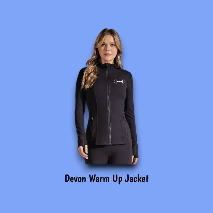 Equine & Design, LLC - Wholesale Athletic Jacket - Women's - DEVON WARM UP JACKET