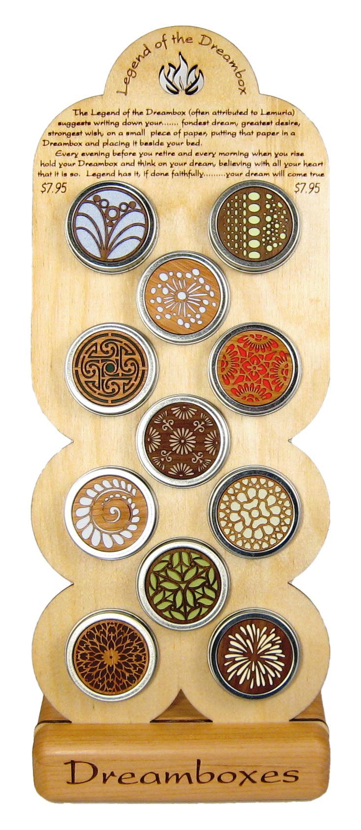 Woodcutts Inc. - Vendita all'ingrosso Scatole decorative - Dreambox in legno e metallo in evoluzione2