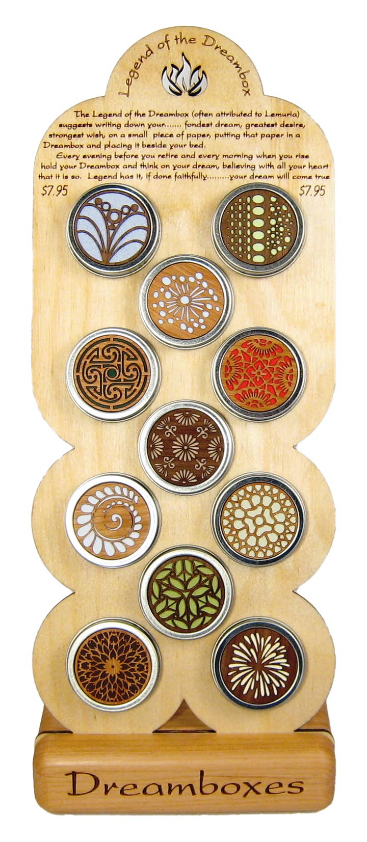 Woodcutts Inc. - Wholesale Jewelry Stand & Display - Metal Dreambox Display- DISPLAY ONLY0