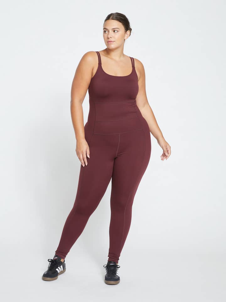 Next-to-Naked Bodysuit - Black Cherry for wholesale on Faire