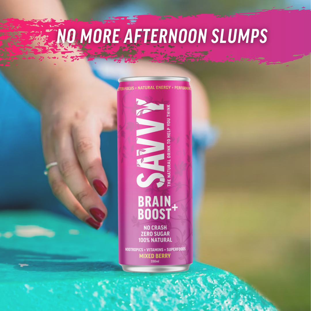 SAVVY BEVERAGES - Wholesale Sports/energy drink - Savvy Brain Boost - Natural Healthy Energy Drink7