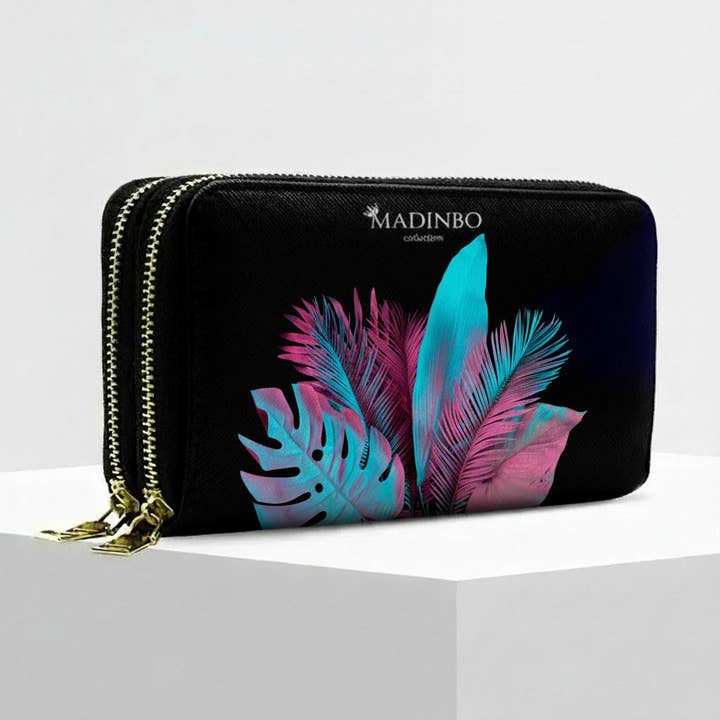 ANGY Double plånbok från MADINBO - Plånbok - SAVANA för wholesale av MADINBO