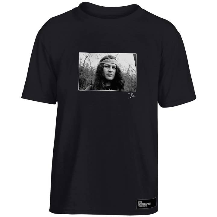 Camiseta infantil Ian Gillan location portrait por atacado de Rock Photographers Collective