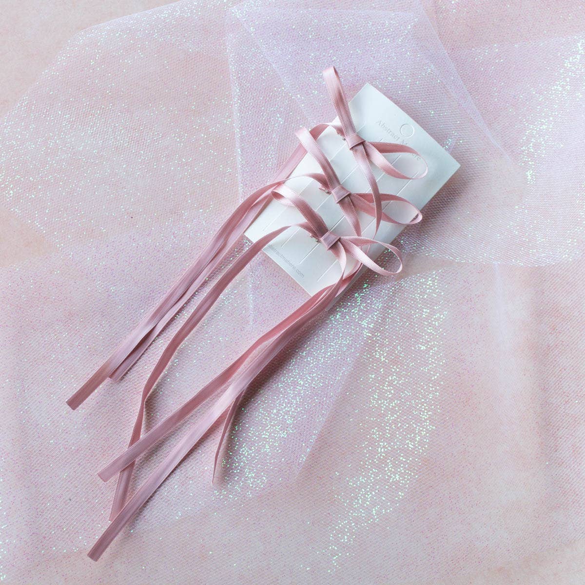 Tiepology – wholesale Hårrosett - Dam – Satinband hårbågstiftsats17