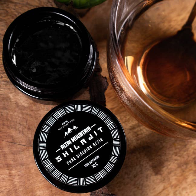 Altai Mountain Shilajit - Wholesale Oral Supplement/Vitamin - Altai Mountain Pure Siberian Shilajit Resin - 30g4