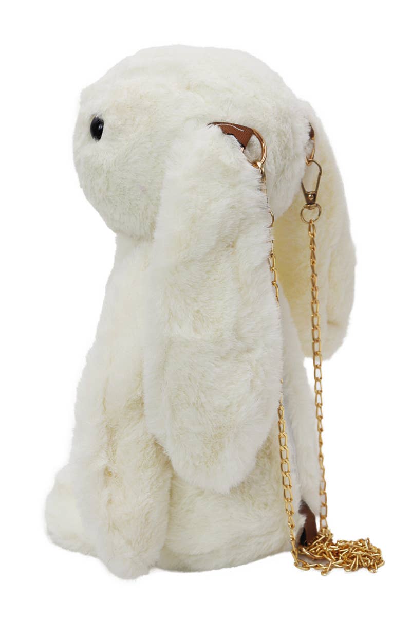Cap Zone - Wholesale Crossbodytas - Dames - Bunny Rabbit Fuzzy schoudertas van imitatiebont3