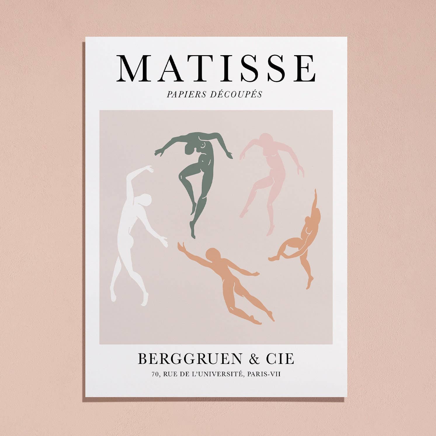 Sugar & Canvas – wholesale Konsttryck – Henri Matisse The Dance Cut-Ots Vintage Affisch Konst Print | Matisse Print, Matisse Affisch, Abstrakt Kroppsfigur, Papiers Decoupes #M054