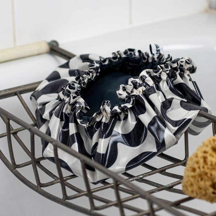 Wave Shower Cap for wholesale by Brownstone London